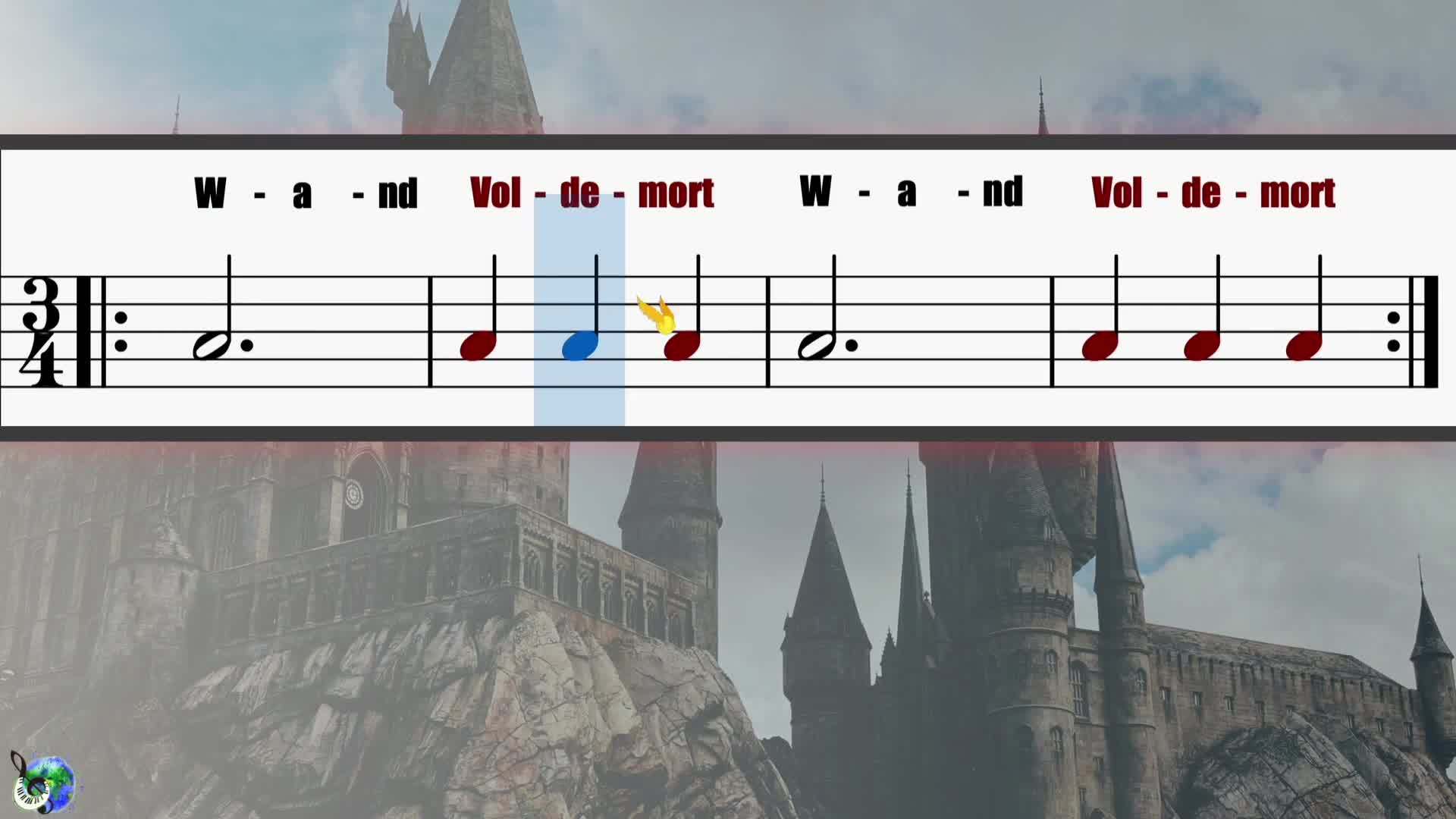 Elementary Music Game: Rhythm Play-Along [Harry Potter Theme]